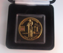 Load image into Gallery viewer, 2010 Lone Soldier Remembrance for the Fallen TDC 1 Crown Coins Boxed COA
