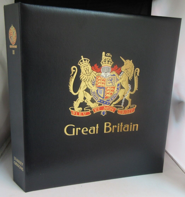 LUXURY STANLEY GIBBONS STAMPS OF GREAT BRITAIN VOLUME II HINGLESS PAGES COMPLETE