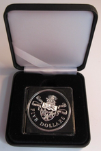 Load image into Gallery viewer, 1972 CAYMAN ISLAND ARMS SILVER PROOF $5 FIVE DOLLAR COIN BEAUTIFULLY BOXED
