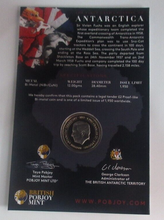 Load image into Gallery viewer, 2023 Antarctica First Land Crossing Diamond Finish Pobjoy BAT £2 Coin Pack
