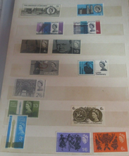 Load image into Gallery viewer, 1960 - 1970 George VI &amp; Queen Elizabeth II High Value MNH Pre-decimal Stamp Set
