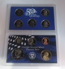 Load image into Gallery viewer, 2006 United States Mint Proof Set 1 Cent - 1 Dollar With 5 State Quarters Boxed
