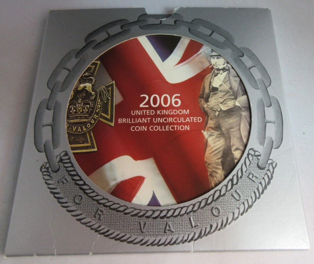 2006 UK BRILLIANT UNCIRCULATED COIN COLLECTION ROYAL MINT PACK
