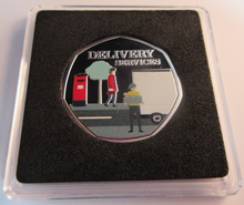 Load image into Gallery viewer, 2020 THANK YOU KEYWORKERS SAMOA HALF DOLLAR COIN BOX &amp; COA - DELIVERY SERVICES
