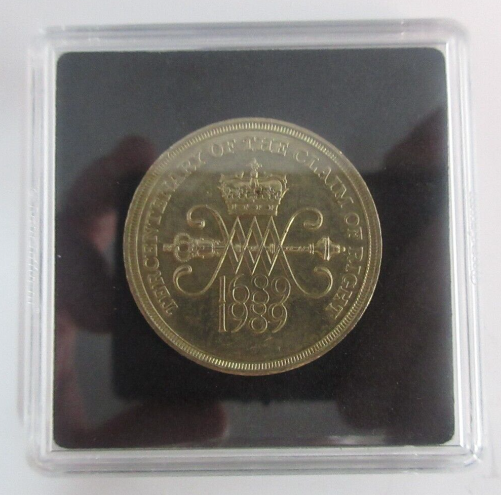 Claim of Rights £2 Two Pounds UK Royal Mint Unc Coin in Quad Capsule