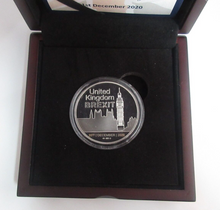 Load image into Gallery viewer, 2020 Brexit Houses of Parliament Fine Silver Proof Medal Box&amp;COA
