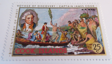 Load image into Gallery viewer, COOK ISLANDS POSTAGE STAMPS 1776- 1976 AMERICAN REVOLUTION BICENTENNIAL MNH
