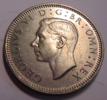 Load image into Gallery viewer, 1950 KING GEORGE VI SIXPENCE 6d PROOF COIN IN PROTECTIVE CLEAR FLIP
