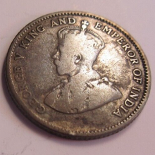 Load image into Gallery viewer, 1926 KING GEORGE V STRAITS SETTLEMENTS FIVE AUNC &amp; TEN AVF CENT COINS IN FLIP
