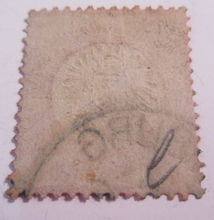 Load image into Gallery viewer, 1873 DEUTSCHE REICHS POST 1 GROSCHEN FINE USED STAMP IN STAMP HOLDER
