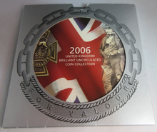 Load image into Gallery viewer, 2006 UK BRILLIANT UNCIRCULATED COIN COLLECTION ROYAL MINT PACK
