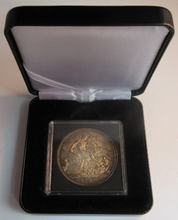Load image into Gallery viewer, 1887 QUEEN VICTORIA CROWN .925 JUBILEE BUST UNC PROOF MINTAGE OF JUST 1000
