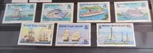 Load image into Gallery viewer, VARIOUS WORLD STAMPS FALKLAND ISLANDS &amp; BVI MNH WITH STAMP HOLDER
