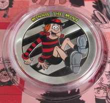 Load image into Gallery viewer, 2018 BEANO THE OFFICIAL PROOF LIKE SILVER PLATED COMMEMORATIVE COLLECTION
