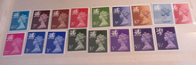 Load image into Gallery viewer, REGIONAL DEFINITIVE STAMPS 1971 ENG WALES SCOT &amp; NI MNH WITH ALBUM PAGE
