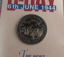 Load image into Gallery viewer, 1994 D-Day Operation Overlord Alderney BUnc £2 Sealed Coin Pack
