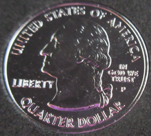 Load image into Gallery viewer, 2003 UNITED STATES MINT STATE QUARTER DOLLAR ALABAMA 1819 PLATINUM PLATED
