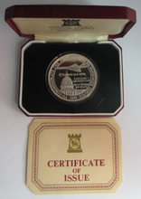 Load image into Gallery viewer, 1976 CONCORDE THE FIRST SCHEDULED PASSENGER SERVICE SILVER PROOF MEDAL BOX &amp; COA
