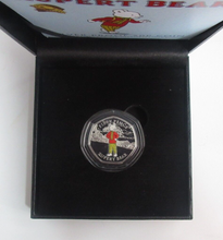 Load image into Gallery viewer, 2020 Rupert Bear Silver Proof Coloured Isle of Man 50p Boxed &amp; COA
