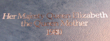 Load image into Gallery viewer, ROYAL MINT HER MAJESTY QUEEN ELIZABETH THE QUEEN MOTHER COIN BOX ONLY - NO COINS
