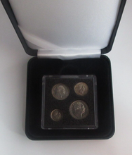 Load image into Gallery viewer, 1833 Maundy Money William IV 1d - 4d 4 UK Coin Set In Quadrum Box EF - Unc
