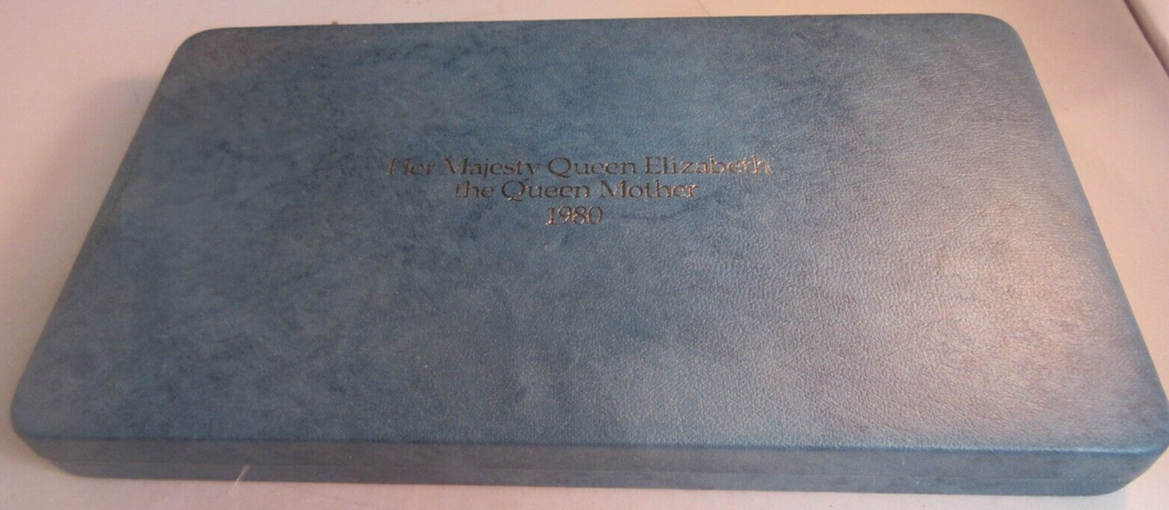 ROYAL MINT HER MAJESTY QUEEN ELIZABETH THE QUEEN MOTHER COIN BOX ONLY - NO COINS
