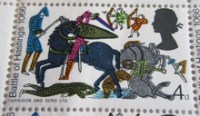 Load image into Gallery viewer, 1966 BATTLE OF HASTINGS 4d 30 X STAMPS MNH WITH TRAFFIC LIGHTS &amp; STAMP HOLDER
