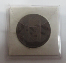 Load image into Gallery viewer, Irish Coinage 1949 Eire 1d Penny Pingin Coin With Lustre in Square Holder
