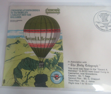 Load image into Gallery viewer, Crossing of Snowdonia Worlds Largest Hot-Air Balloon Heineken PNC Stamp Cover
