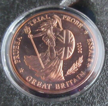 Load image into Gallery viewer, 2002 EURO GREAT BRITAIN TRIAL EIGHT COIN SET
