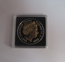 Load image into Gallery viewer, 2003 Maundy Money Golden Jubilee 1oz Silver Proof ECS $10 Coin BoxCOA
