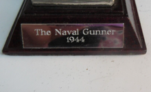 Load image into Gallery viewer, THE NAVEL GUNNER PEWTER FIGURE ROYAL HAMPSHIRE ART FOUNDRY WITH ORIGINAL BOX
