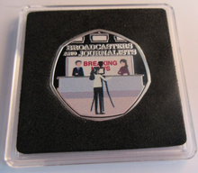 Load image into Gallery viewer, 2020 THANK YOU KEYWORKERS SAMOA HALF DOLLAR BOX &amp; COA BROADCASTERS &amp; JOURNALISTS
