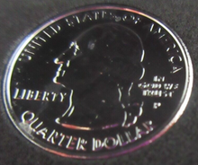 Load image into Gallery viewer, 2001 UNITED STATES MINT STATE QUARTER DOLLAR RHODE ISLAND 1790 PLATINUM PLATED
