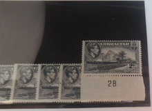 Load image into Gallery viewer, Gibraltar Rock North Side 1938 Gibraltar 2d George VI 5 Stamp Set MNH
