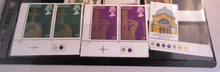 Load image into Gallery viewer, VARIOUS STAMPS ALL WITH TRAFFIC LIGHTS IN CLEAR FRONTED STAMP HOLDER
