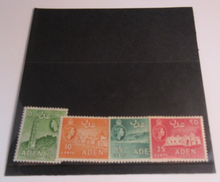 Load image into Gallery viewer, QUEEN ELIZABETH II ADEN STAMPS MNH IN STAMP HOLDER
