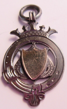 Load image into Gallery viewer, 1909 SILVER FOB HALLMARKED .925 WILLIAM JAMES DINGLEY
