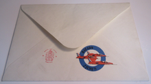 Load image into Gallery viewer, FLOWN AT AIRSHOW STAMP COVER - THE GAZELLES PARIS AIRSHOW 1975
