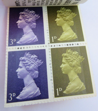Load image into Gallery viewer, PRE DECIMAL STAMP BOOKLET STITCHED JULY 1968 INCL 1d 3d &amp; 4d STAMPS MNH
