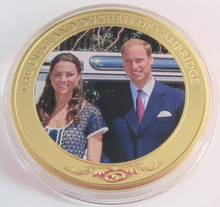 Load image into Gallery viewer, 2012 TUSK TRUSTS US PATRONS CIRCLE 2011 GOLD PLATED COOK ISLANDS  $1 COIN/COA

