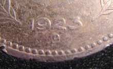Load image into Gallery viewer, CONFOEDERATIO HELVETICA 5 FRANC SWITZERLAND .900 SILVER 1923 UNC WITH EDGENICS
