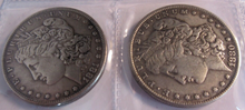 Load image into Gallery viewer, 1878-1921 US ONE DOLLAR 28 COIN SANFRANCICO FANTASY COMPLETE SET  CU-NI
