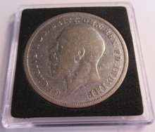 Load image into Gallery viewer, 1935 KING GEORGE V ROCKING HORSE .500 SILVER ONE CROWN COIN WITH CAPSULE
