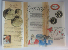 Load image into Gallery viewer, 1989 Bill &amp; Claim of Rights Tercentenary Royal Mint UK BU 2x £2 Sealed Coin Pack
