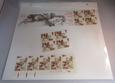 1984 CHRISTMAS THE HOLY FAMILY 13P STAMPS X 13 MNH WITH ALBUM SHEET