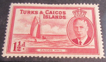 Load image into Gallery viewer, KING GEORGE VI TURKS &amp; CAICOS &amp; ST VINCENT STAMPS WITH STAMP HOLDER
