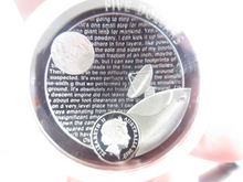 Load image into Gallery viewer, 2019 Moon Landing Curved Silver Proof 1oz Australia $5 Dollars Coin Box &amp; COA
