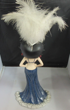 Load image into Gallery viewer, 2010 BETTY BOOP SHOWGIRL FIGURINE 12 INCHES PLUS FEATHERS
