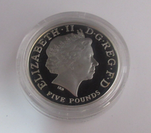 Load image into Gallery viewer, 2009 Countdown to the Olympics 3 Silver Proof £5 Coin COA Royal Mint

